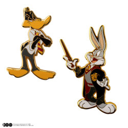 Looney Tunes Ansteck-Pins 2er-Pack Bugs Bunny & Daffy Duck at Hogwarts