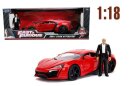 Fast and Furious Lykan Hypersport + Dom Figur LED Diecast...