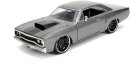 Fast and Furious Doms Plymouth grau Road Runner Diecast Auto Modell 1/24