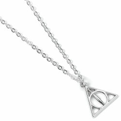 Harry Potter Halskette & Anhänger Deathly Hallows (versilbert)