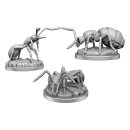 WizKids Deep Cuts Miniaturen unbemalt 3er-Pack Giant Ants