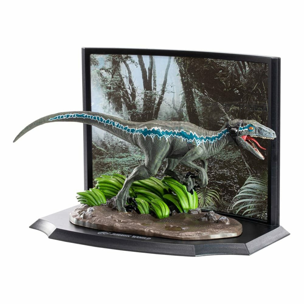 Jurassic Park Toyllectible Treasure Statue Velociraptor Blue Raptor R 27 99