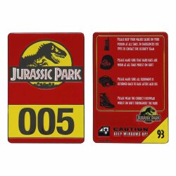 Jurassic Park Metallbarren 30th Anniversary Jeep Limited Edition