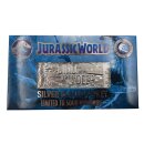 Jurassic World Park Replik Mosasaurus Ticket Eintrittskarte Geschenk limited