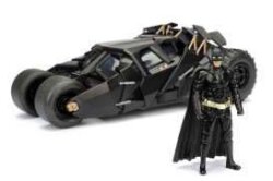 Batman The Dark Knight Diecast Modell 1/24 2008 Batmobile mit Figur