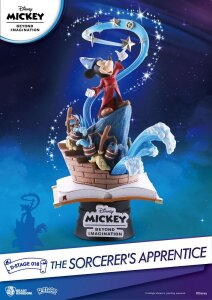 Micky Beyond Imagination D-Stage PVC Diorama The Sorcerers Apprentice 15 cm