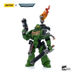 Warhammer 40k Actionfigur 1/18 Salamanders Intercessors Sergeant Tsekgan 12 cm