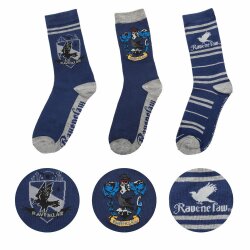 Harry Potter Socken 3er-Pack Ravenclaw