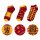 Harry Potter Knöchelsocken 3er-Pack Gryffindor