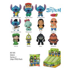 Lilo & Stich 3D PVC-Taschenanhänger Stich Series 2 Display (24)