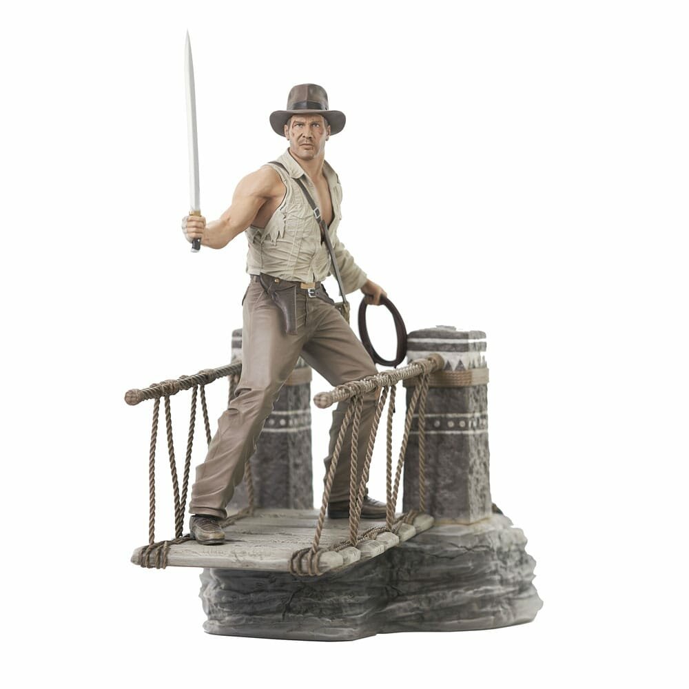 Indiana Jones und der Tempel des Todes Deluxe Gallery PVC Statue Rope