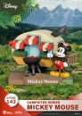 Disney D-Stage Campsite Series PVC Diorama Mickey Mouse...