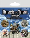 Attack on Titan Ansteck-Buttons 5er-Pack Season 3