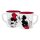 Disney Tasse Micky Kiss Sketch Rot