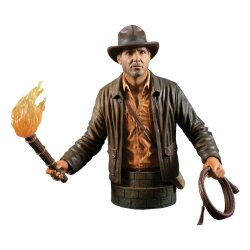 Indiana Jones: Jäger des verlorenen Schatzes Büste 1/6 Indiana Jones Variant SDCC 2023 Exclusive 15 cm