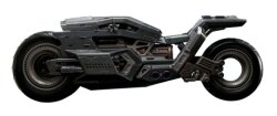 The Flash Movie Masterpiece Fahrzeug 1/6 Batcycle 56 cm
