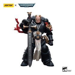 Warhammer 40k Actionfigur 1/18 Black Templars Emperors Champion Bayards Revenge 12 cm