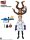 Earthworm Jim Actionfigur Wave 1: Professor Monkey-For-A-Head 28 cm