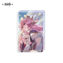 Genshin Impact Acryl Ornament mit Glitzer: Yae Miko 8,5 cm