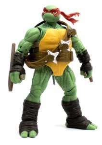 Teenage Mutant Ninja Turtles BST AXN Actionfigur Raphael (IDW Comics) 13 cm