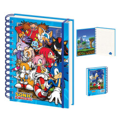 Sonic The Hedgehog Wiro Notizbuch A5 Green Hill Zone Gang