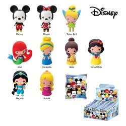 Disney 3D PVC-Taschenanhänger Serie 1 Display (24)