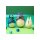 Mein Nachbar Totoro Figur mit rundem Boden Small Totoro with leaf 5 cm