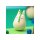 Mein Nachbar Totoro Figur mit rundem Boden Small Totoro with leaf 5 cm