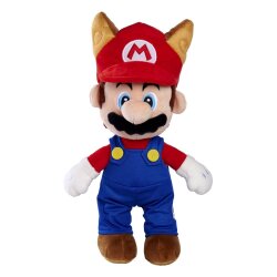 Super Mario Plüschfigur Tanuki Mario 30 cm