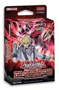 Yu-Gi-Oh! TCG Structure Deck The Crimson King Display (8) *Englische Version*