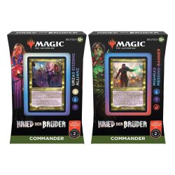 Magic the Gathering Krieg der Brüder Commander-Decks Display (4) deutsch