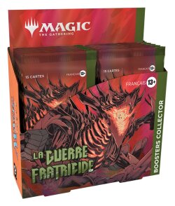 Magic the Gathering La Guerre Fratricide Sammler Booster Display (12) französisch