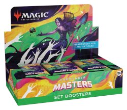 Magic the Gathering Commander Masters Set-Booster Display (24) englisch