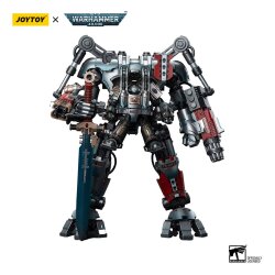 Warhammer 40k Actionfigur 1/18 Grey Knights Nemesis Dreadknight (Including Grey Knights Terminator Caddon Vibova) 12 cm