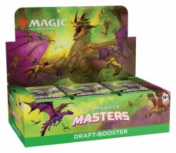 Magic the Gathering Commander Masters Draft-Booster Display (24) deutsch