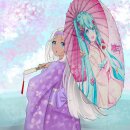 Hatsune Miku Sonnenschirm Miku
