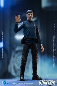 Star Trek Exquisite Mini Actionfigur 1/18 Star Trek 2009 Spock 10 cm