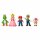 World of Nintendo Super Mario & Friends Figuren 5er-Boxset Exclusive