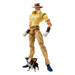 JoJos Bizarre Adventure Super Action Actionfigur Chozokado (Joseph Joestar & Iggy) (3rd-run) 15 cm