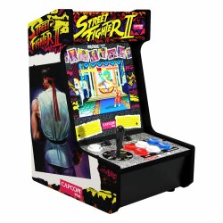 Arcade1Up Countercade Videospiel-Automat Street Fighter II 40 cm