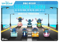 Lilo & Stitch Pull Back Car Series Rückzug-Autos Blind Box 6er-Pack Special Edition
