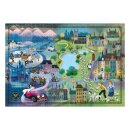 Disney Story Maps Puzzle 101 Dalmatiner (1000 Teile)
