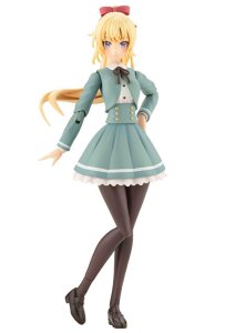 Sousai Shojo Teien Plastic Model Kit 1/10 Ritsuka Saeki St. Iris Gauken Girls High School Winter Clothes 16 cm