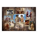 Bud Spencer & Terence Hill Puzzle Western Photo Wall...