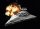 Star Wars Modellbausatz 1/12300 Imperial Star Destroyer 13 cm