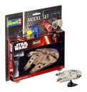 Star Wars Modellbausatz 1/241 Model Set Millennium Falcon...