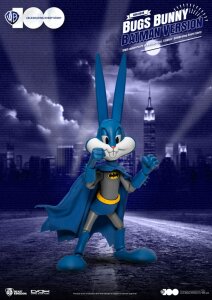 Warner Brothers Dynamic 8ction Heroes Actionfigur 1/9 100th Anniversary of Warner Bros. Studios Bugs Bunny Batman Ver. 17 cm