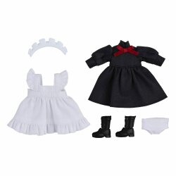 Original Character Zubehör-Set für Nendoroid Doll Actionfiguren Outfit Set: Maid Outfit Long (Black)