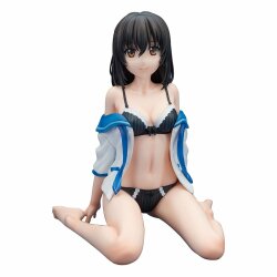 Strike the Blood Final PVC Statue 1/4 Yukina Himeragi Black Lingerie Ver. 22 cm