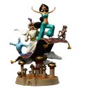 Disney Deluxe Art Scale Statue 1/10 Aladdin and Yasmine...